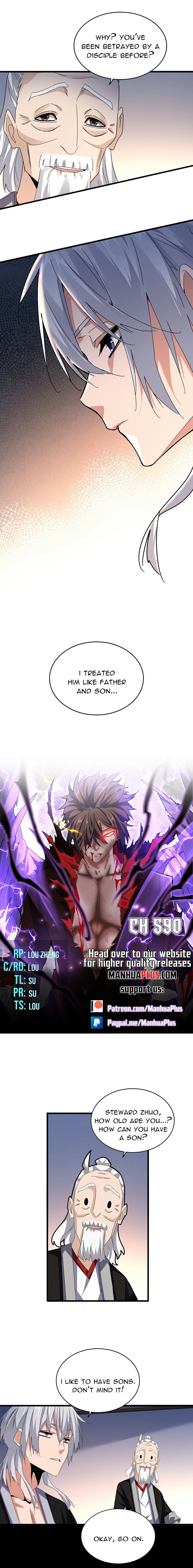 Magic Emperor, Chapter 590 image 1